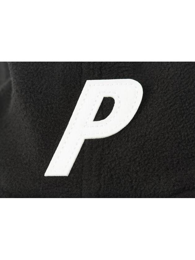 Facewarmer Fleece P 5Panel Cap Black - PALACE - BALAAN 5