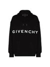 Lace Oversized Hoodie Top Black - GIVENCHY - BALAAN 2