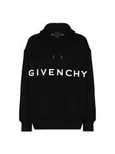 Lace Oversized Hoodie Top Black - GIVENCHY - BALAAN 2