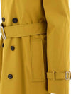 Gabardine Long Trench Coat Yellow - BURBERRY - BALAAN 5