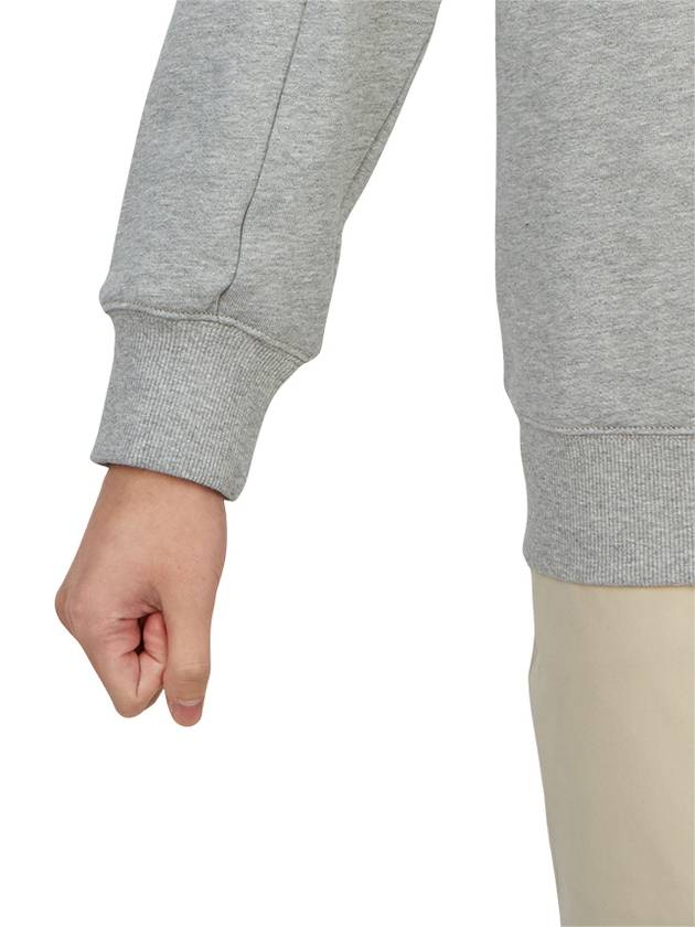 Diagonal Raised Fleece Sweatshirt Grey Melange - CP COMPANY - BALAAN 10