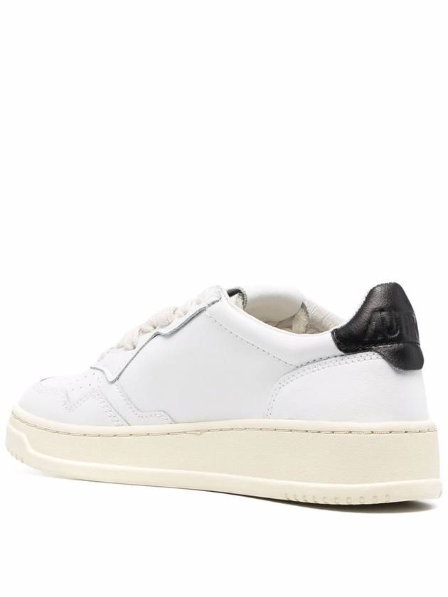 Medalist Goatskin Low Top Sneakers White - AUTRY - BALAAN 3