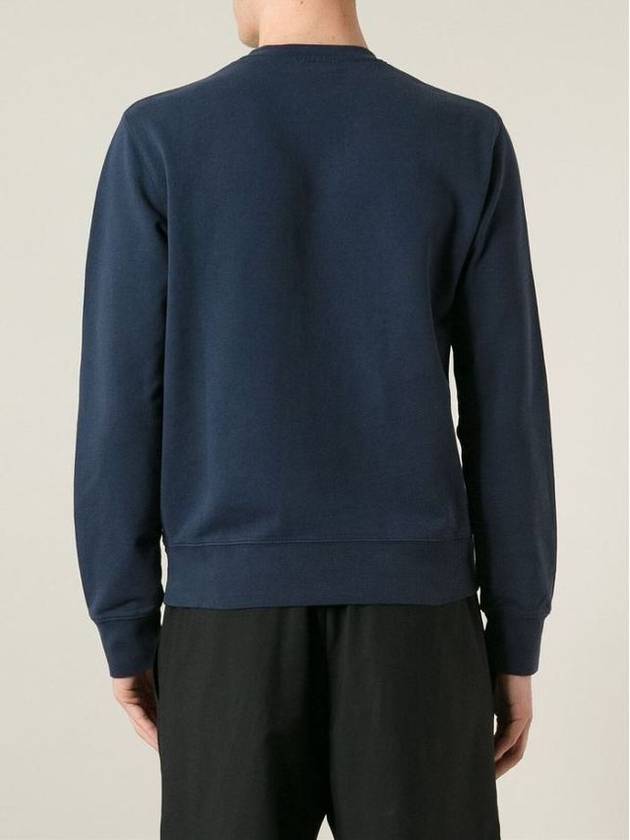 Everything Typo Sweatshirt Navy - ACNE STUDIOS - BALAAN 5