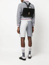 Pebble Grain Leather Tote Bag Black - THOM BROWNE - BALAAN 8