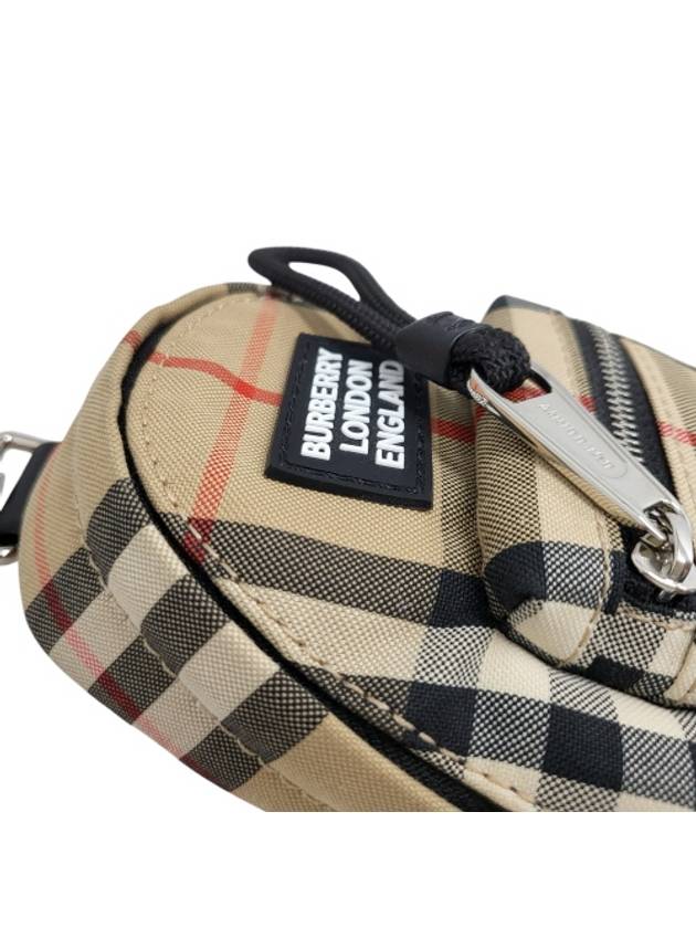 80310611 Vintage check miniature backpack charm key holder - BURBERRY - BALAAN 6