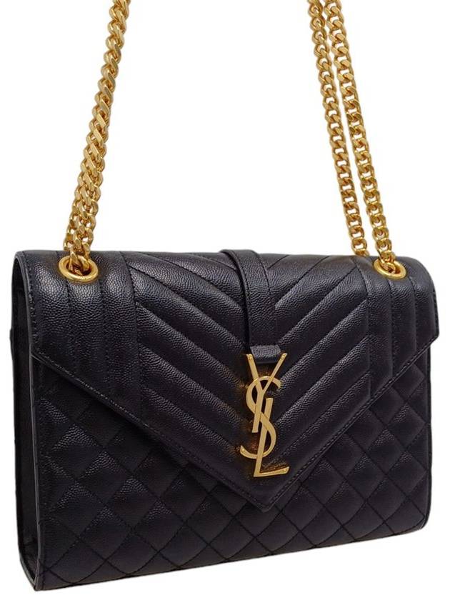 Women s 600185 Matelasse Envelope Gold Chain Shoulder Bag - SAINT LAURENT - BALAAN 2