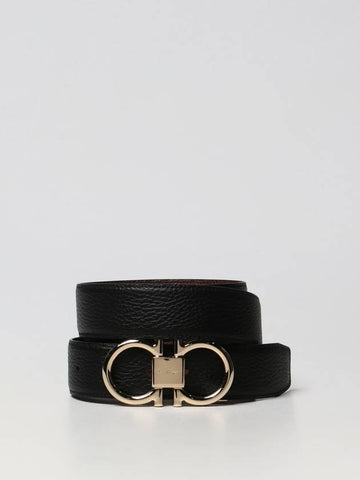 764164 679938 Gancini reversible belt - SALVATORE FERRAGAMO - BALAAN 1