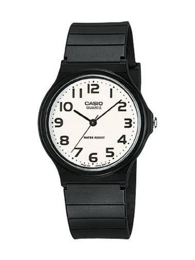 Urethane Analog Watch Black - CASIO - BALAAN 1