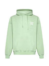 Drol de Monsieur Hooded Long Sleeves Logo Green HO101 LGNLIGHT GREEN - DROLE DE MONSIEUR - BALAAN 1