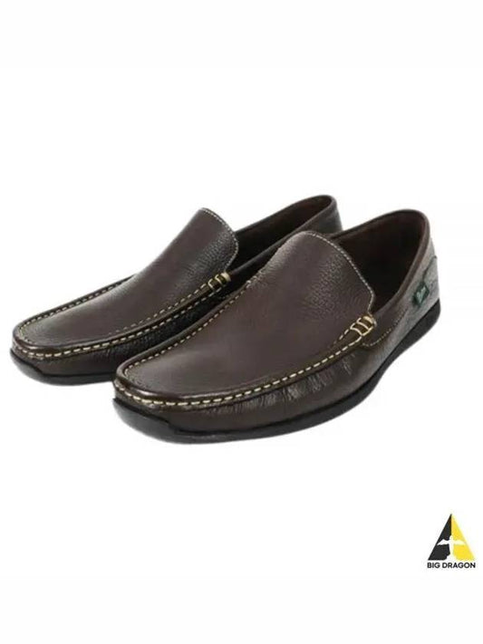 Michael Leather Loafers Brown - PARABOOT - BALAAN 2