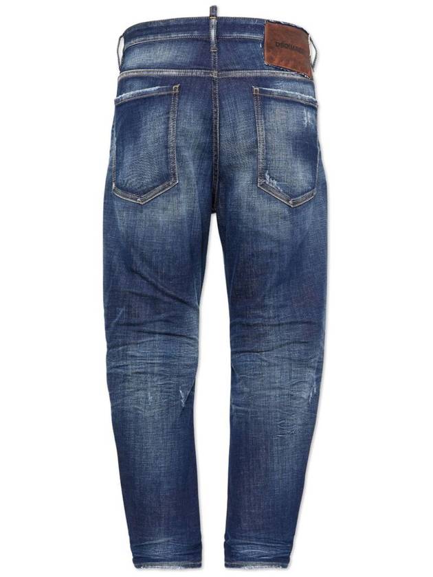 24FW Denim Straight Pants S74LB1576 S30342 470 BLUE - DSQUARED2 - BALAAN 3