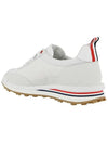 Fine Kid Suede Tech Runner White - THOM BROWNE - BALAAN 4