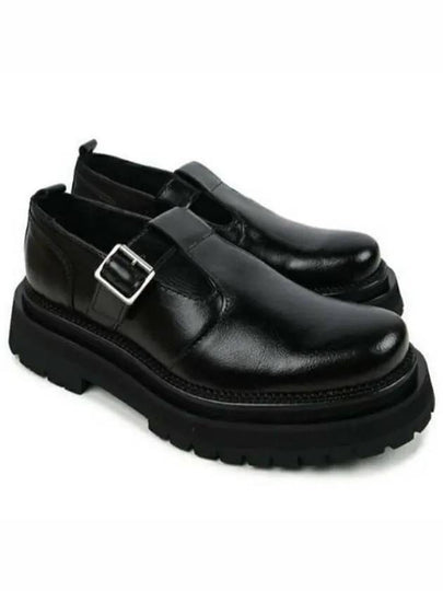 Round Toe Loafers Black - AMI - BALAAN 2