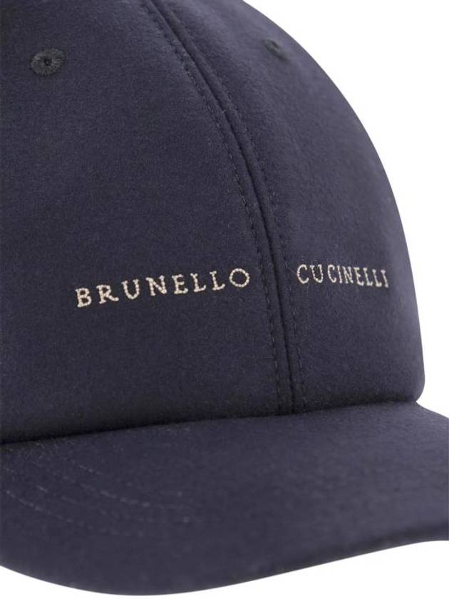 Hat MR4369992CPD12 Navy - BRUNELLO CUCINELLI - BALAAN 4