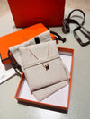 Mini Pop H Pendant Rose Gold & Noir - HERMES - BALAAN 4