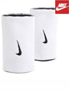 Reversible double wide wristband white black - NIKE - BALAAN 2