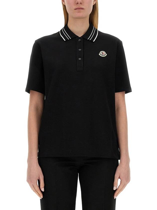 POLO WITH LOGO - MONCLER - BALAAN 1