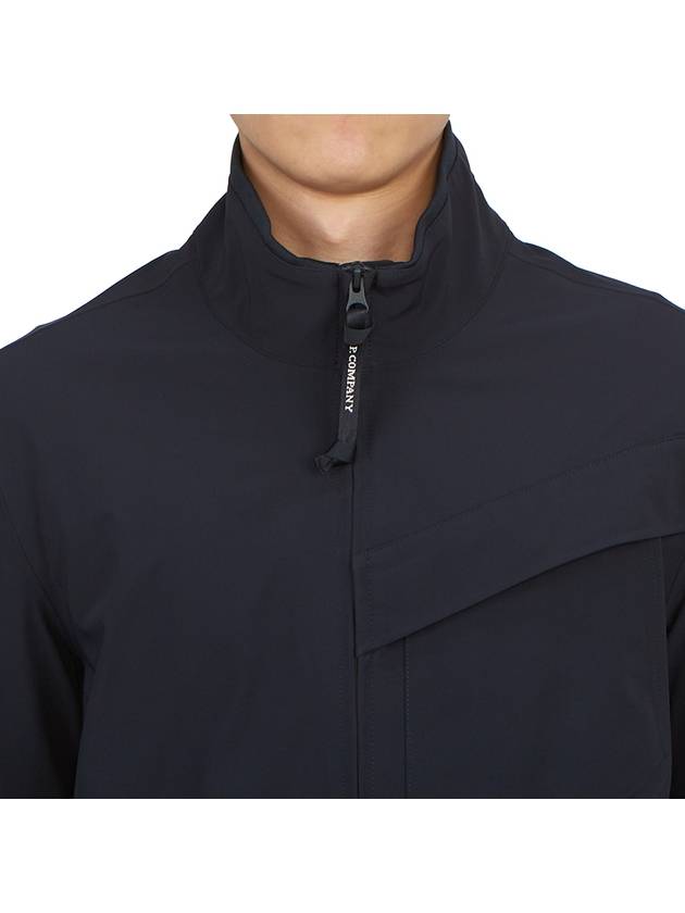 Metropolis Zip-Up Jacket Navy - CP COMPANY - BALAAN 8