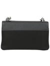Saffiano Chain Shoulder Bag Black - PRADA - BALAAN 3