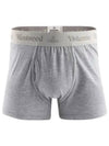 Cotton Boxer 2 Pack Grey - VIVIENNE WESTWOOD - BALAAN 2