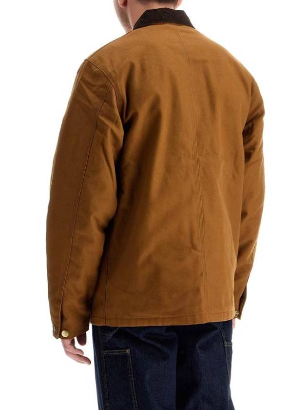 Whip Detroit Cotton Jacket Hamilton Brown - CARHARTT WIP - BALAAN 4