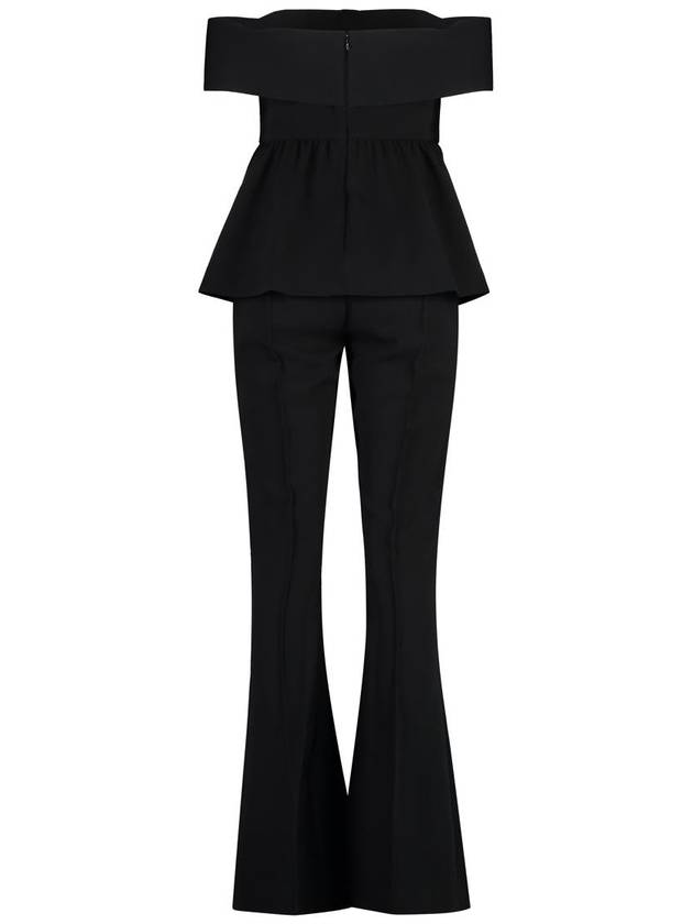 Self-Portrait Ruffled Crepe Jumpsuit - SELF PORTRAIT - BALAAN 2