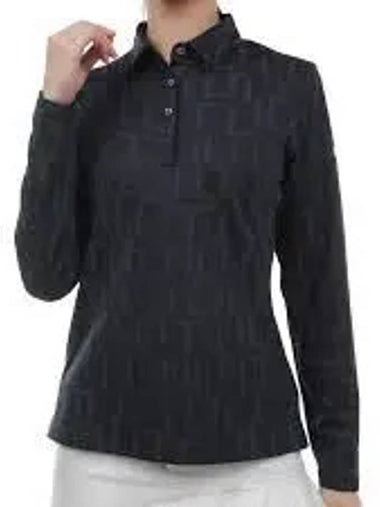 Tonal Jacquard Shirt TKPWT700J BK Women s - TITLEIST - BALAAN 1