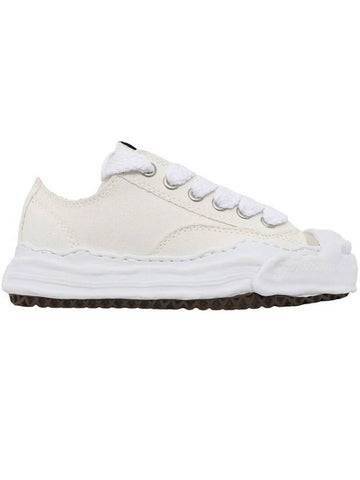 Hank OG Sole Low Top Sneakers White - MAISON MIHARA YASUHIRO - BALAAN 1