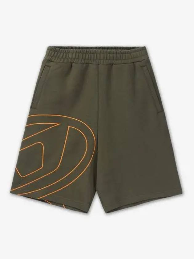 P Crow Megoval Shorts Green - DIESEL - BALAAN 2