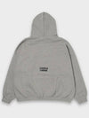 LOGO HOODIE GRAY - STOCKHOLM SYNDROME - BALAAN 2