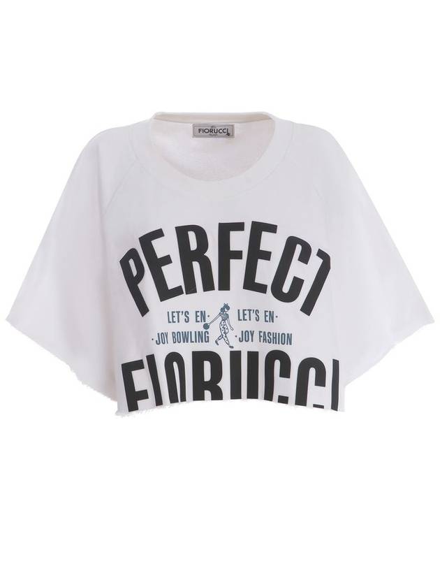 Fiorucci Crop Sweatshirt "Archivio" - FIORUCCI - BALAAN 1