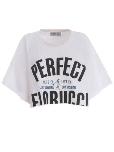 Fiorucci Crop Sweatshirt 