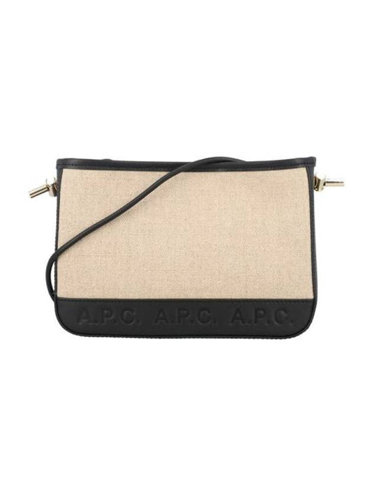 Helene Shoulder Bag Beige Black - A.P.C. - BALAAN 1