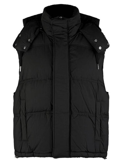 Alexandre Mattiussi Technical Canvas Padded Vest Black - AMI - BALAAN 2