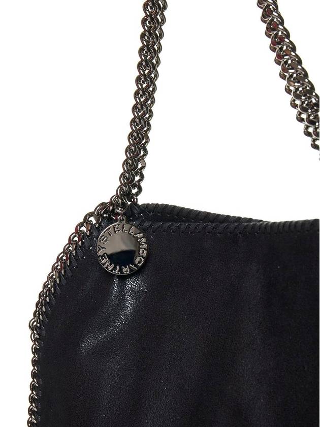 Faravella Chain Shoulder Bag Black - STELLA MCCARTNEY - BALAAN 5