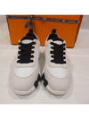 Bouncing Low Top Sneakers Blanc Noir - HERMES - BALAAN 2