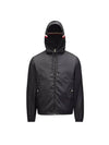 Grimpeurs Hoodie Windbreakers Black - MONCLER - BALAAN 1