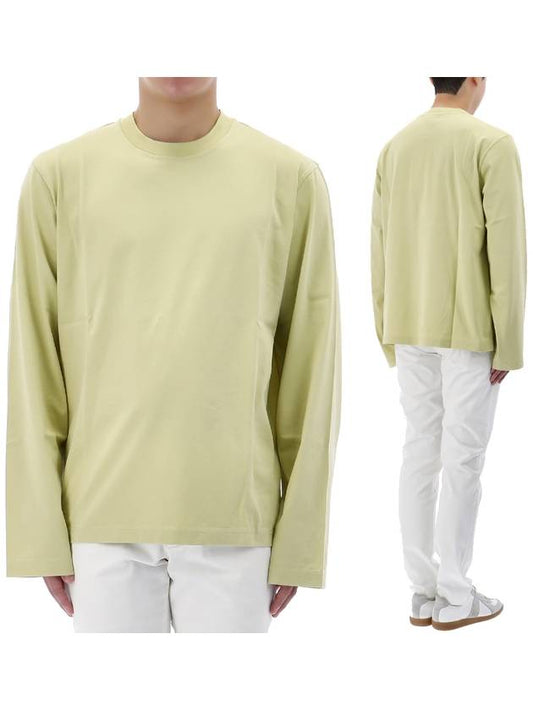 Round Neck Long Sleeve T-Shirt Green - ACNE STUDIOS - BALAAN 2