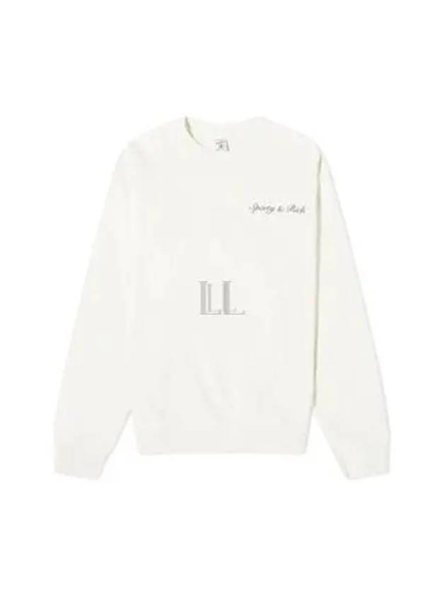 Syracuse Crew Neck Sweatshirt Off White C Low 2339OF - SPORTY & RICH - BALAAN 1