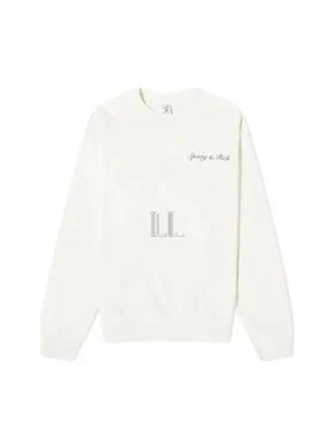 Syracuse Crew Neck Sweatshirt Off White C Low 2339OF - SPORTY & RICH - BALAAN 1