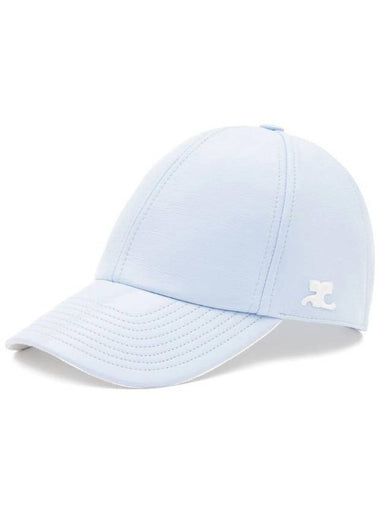 Logo Patch Cap Hat PERACT002VY0014 - COURREGES - BALAAN 1