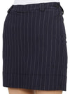 Women's Striped Golf Skirt Navy - HYDROGEN - BALAAN 9