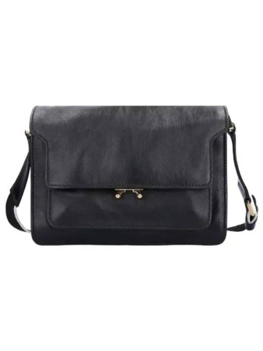 Medium trunk shoulder bag black - MARNI - BALAAN 1