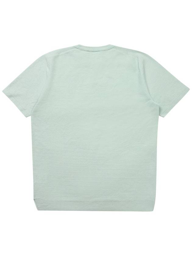 Round Short Sleeve T-Shirt Light Green - SOLEW - BALAAN 3