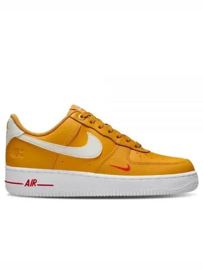 Air Force 1 07 SE Low Top Sneakers White Yellow - NIKE - BALAAN 2