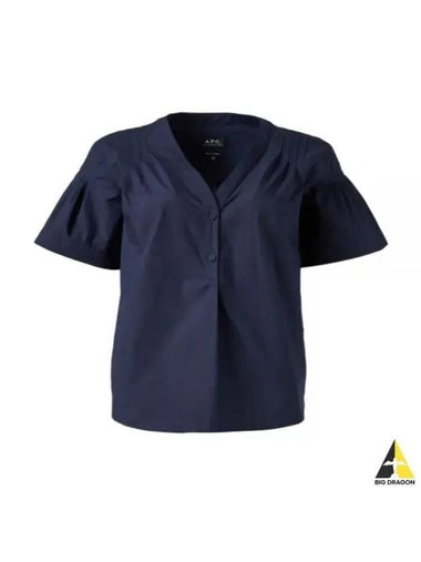 Ambre Blouse Navy - A.P.C. - BALAAN 1