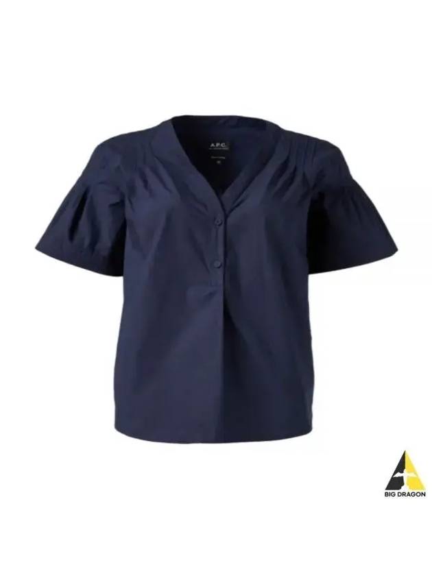 Ambre Blouse Navy - A.P.C. - BALAAN 2