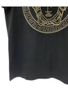 Men's Medusa Logo Short Sleeve T-Shirt Black - VERSACE - BALAAN 5