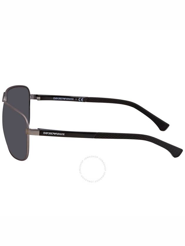 Emporio Armani Grey Navigator Men's Sunglasses EA2033 313087 64 - EMPORIO ARMANI - BALAAN 3