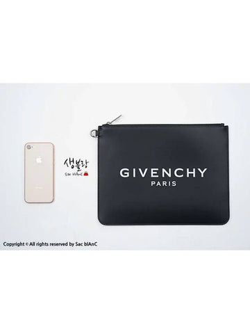 Logo clutch bag BK600JK0AC - GIVENCHY - BALAAN 1